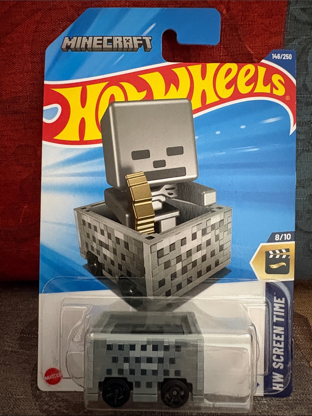 🛍️5/$20🛍️Hot Wheels Minecraft Minecart